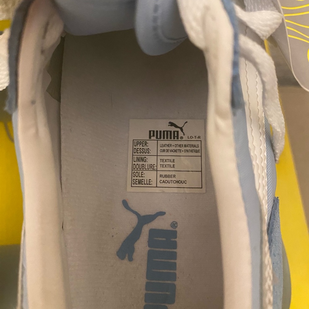 Vintage NWB Women Light Blue Retro Puma Sneaker Roller Skates Size 7 - Picture 11 of 16